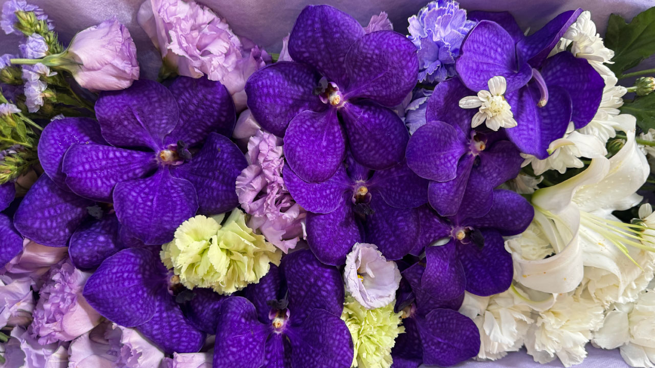 福岡県大牟田市での小さなお葬式プラン-切り花